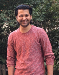 Abhishek, porträttbild